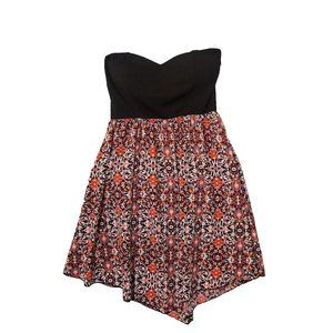 NWT RNB Rich and Beautiful Floral Off the Shoulder Mini Dress Size Medium